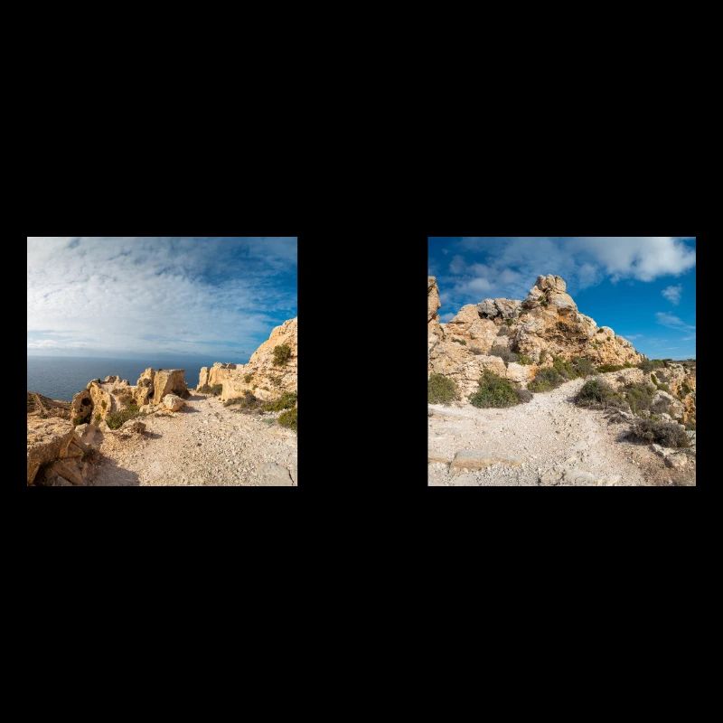 Dingli rock formation near Dingli Cliffs Malta