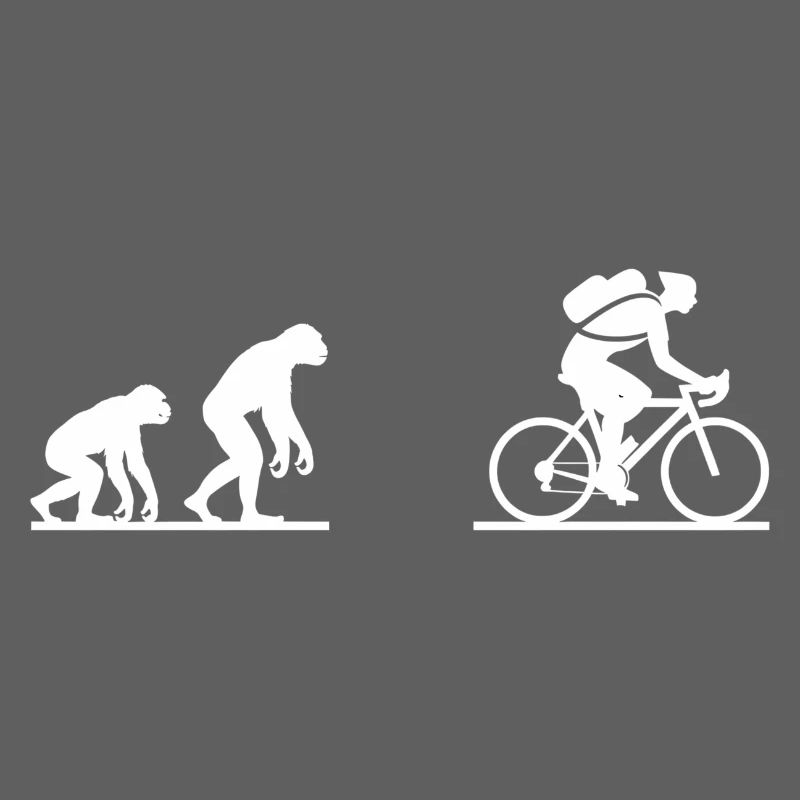 Vélo Evolution Cycliste Vélo Biker Cyclisme
