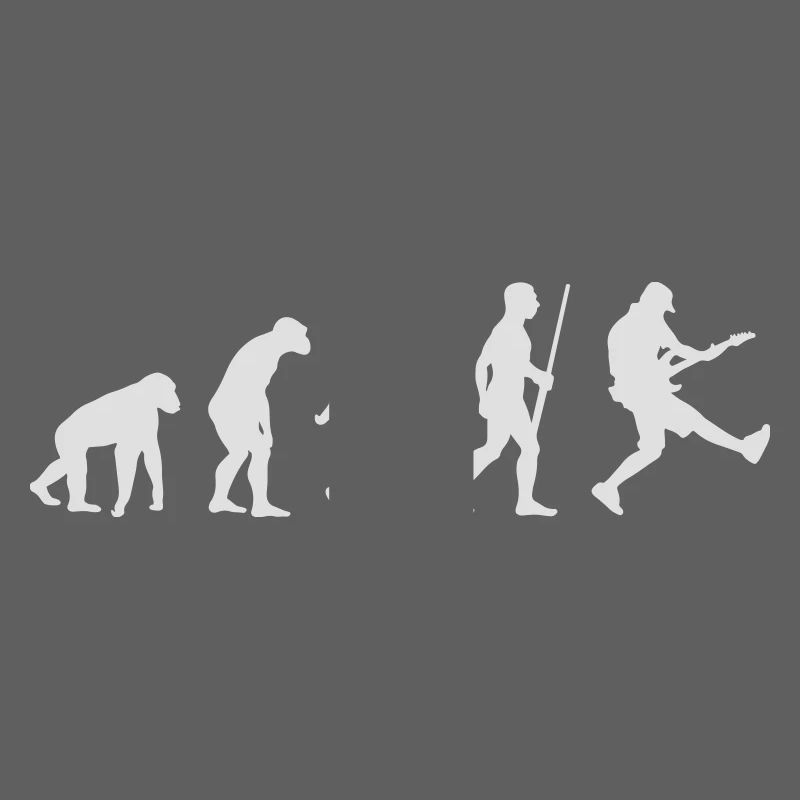 Bass Gitarrist Evolution