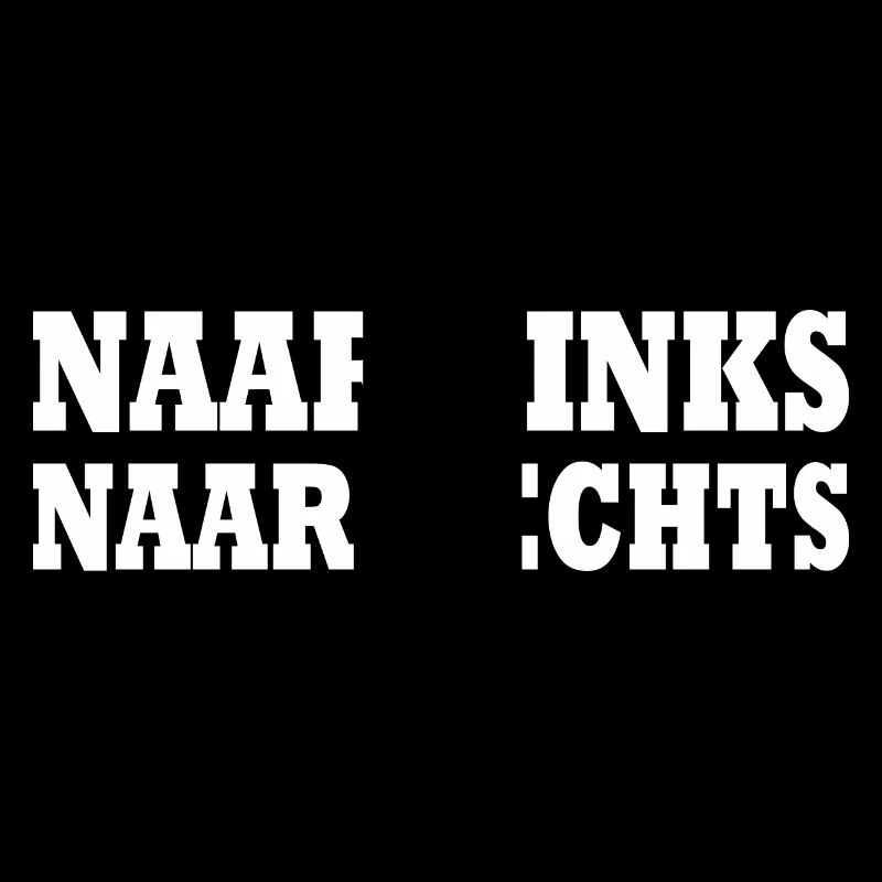 naar links naar rechts