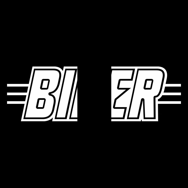 Biker Schriftzug