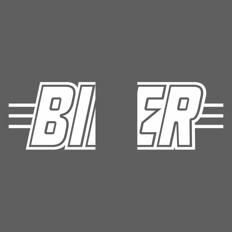 Biker lettering