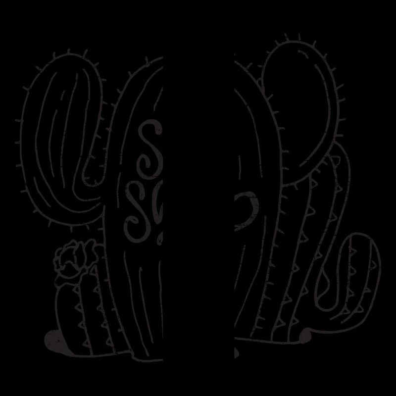 Stay Sharp | Cool Cactus Illustration Design