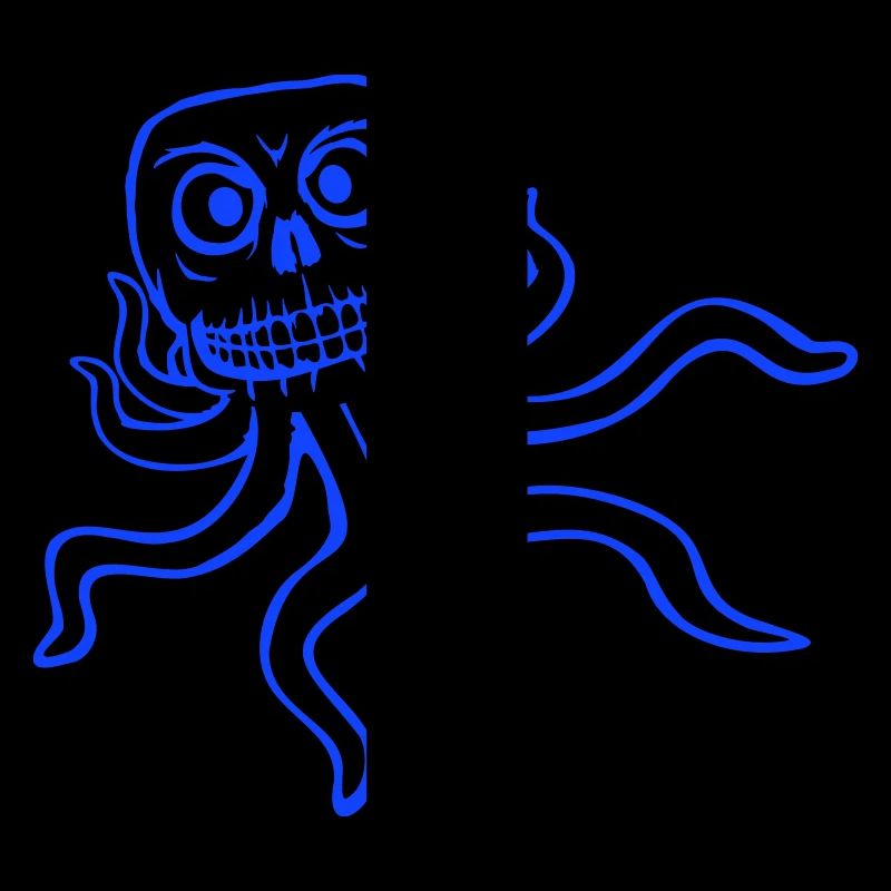 Octopus Alien Monster Horror Alien Grins