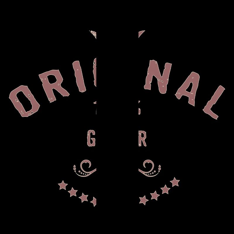 Original 100 Prozent Gerber - RAHMENLOS red