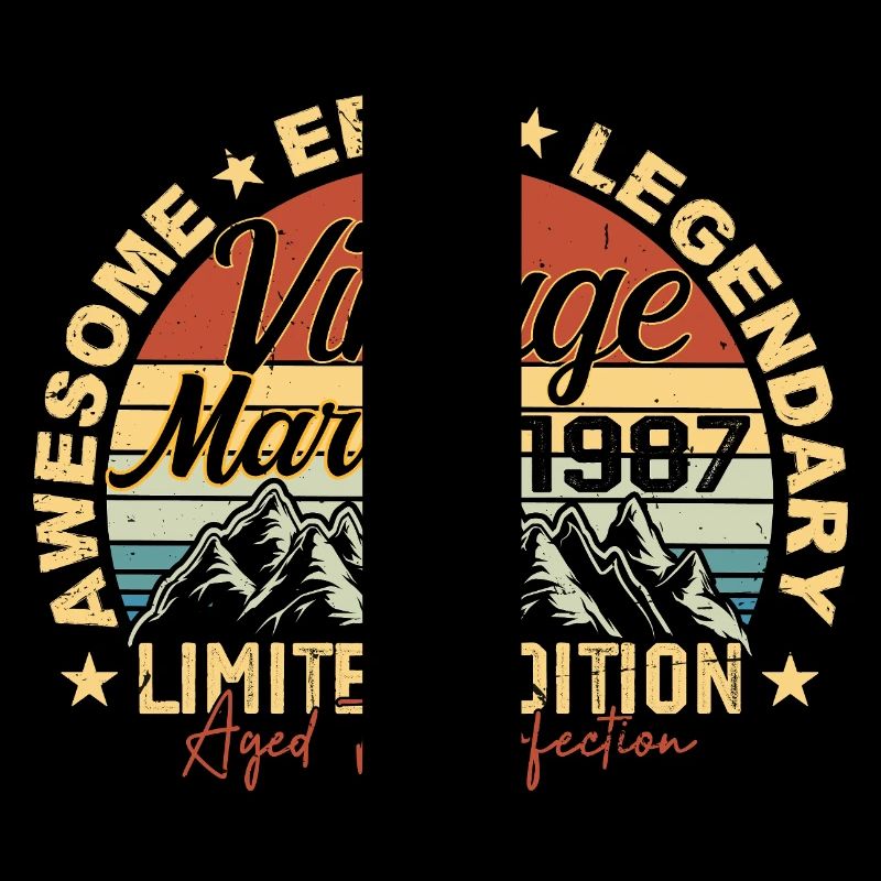 Mars 1987 Anniversaire, Cadeau d’anniversaire Mars 1987