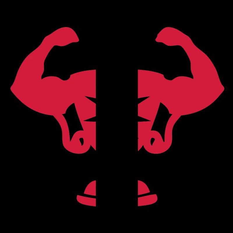 -Cup-Trophäe Trophäe ersten Arm Muskel