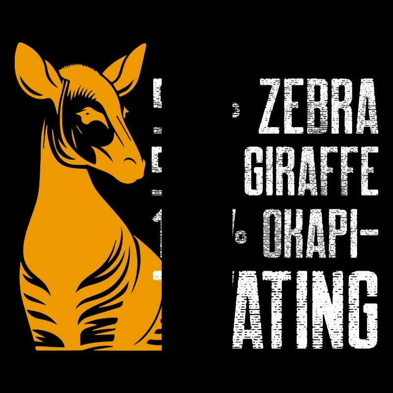50 per cent zebra 50 giraffe 100 okapitivating