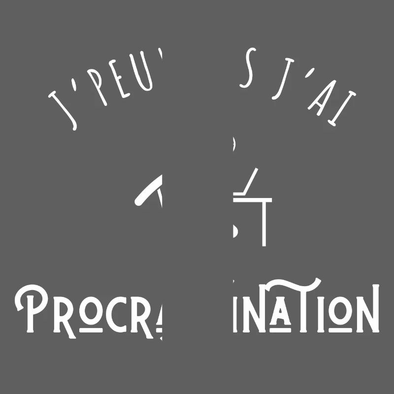 I can't I procrastination