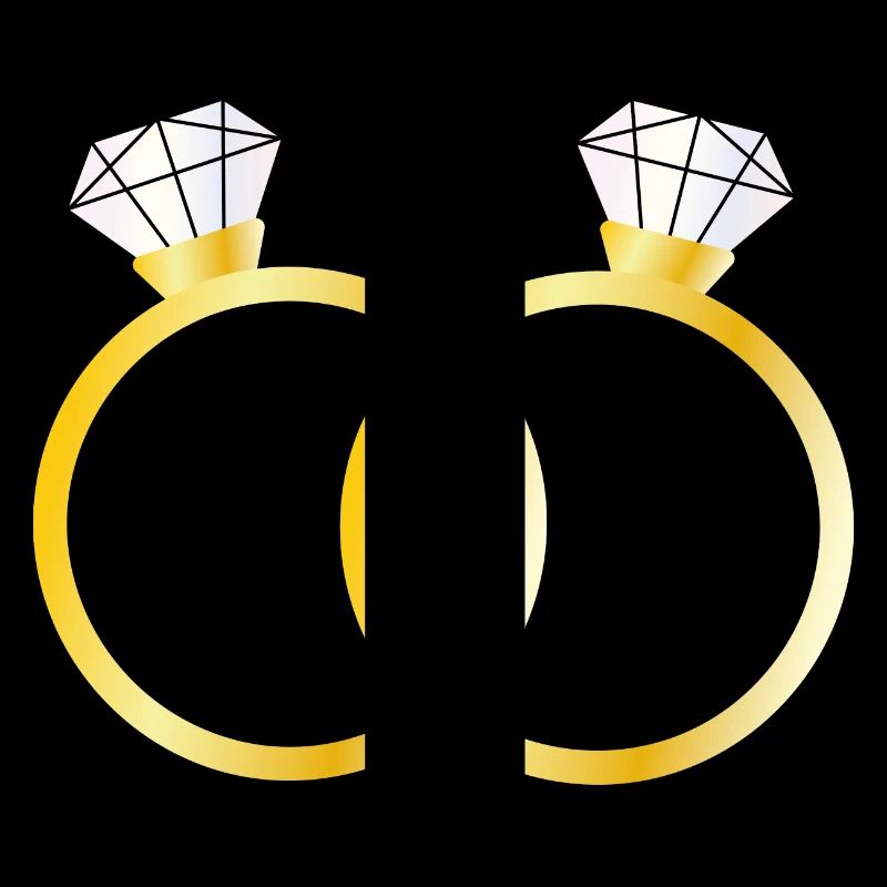 Deux bagues de diamants