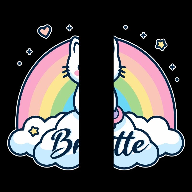 Brigitte Nom Prénom Licorne Chat