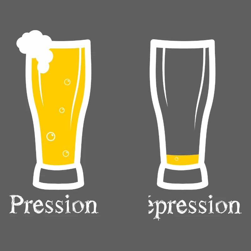 pression - depression - bière