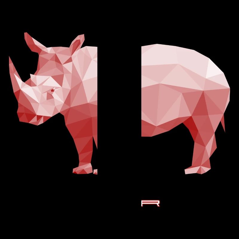 Low Poly Rhino