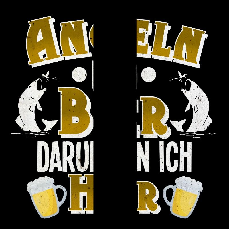 Angeln Angler Bier