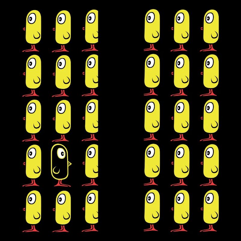 Think different! Vögel Küken