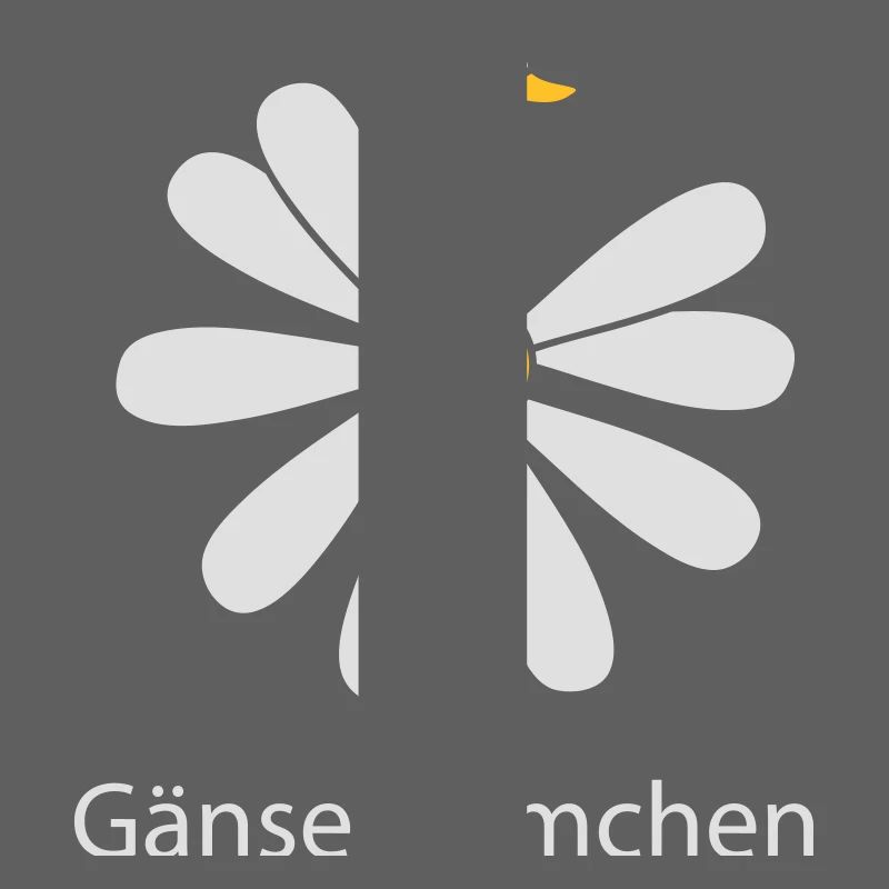 Gänseblümchen mit Gans
