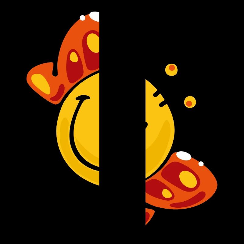 Smiley Butterfly