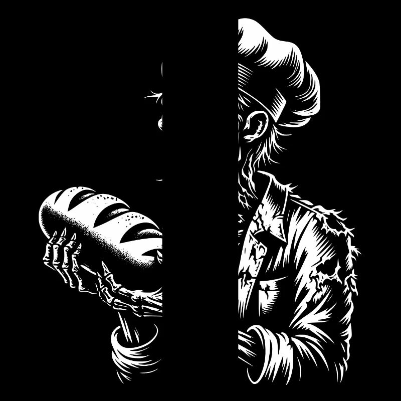 Zombie Baker Creepy Baker