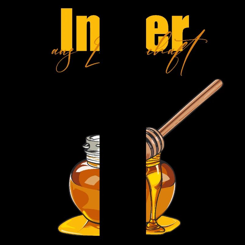 Passionate beekeeper // Illustration