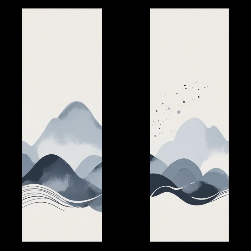 Abstrakte Berge