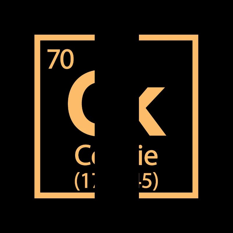 Cookie Element - Tableau périodique drôle