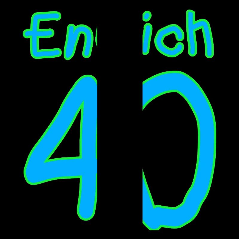 40. Geburtstag Geschenk Vierzig