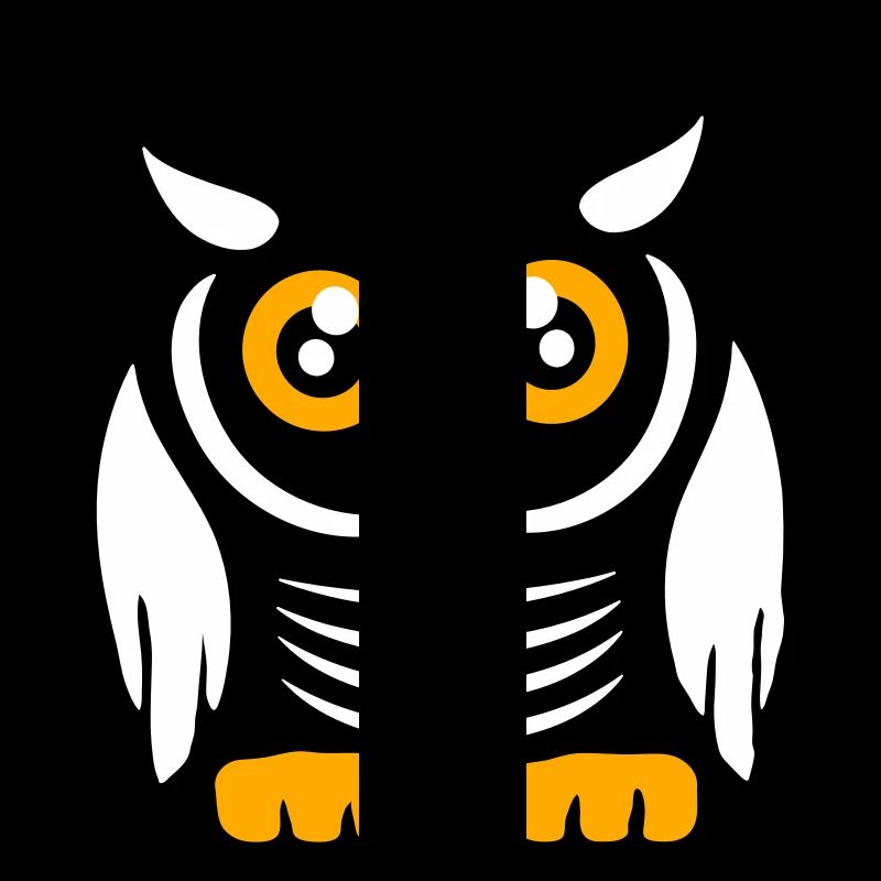 Eule Vogel Uhu Nachtvogel Schleiereule Kauz Comic