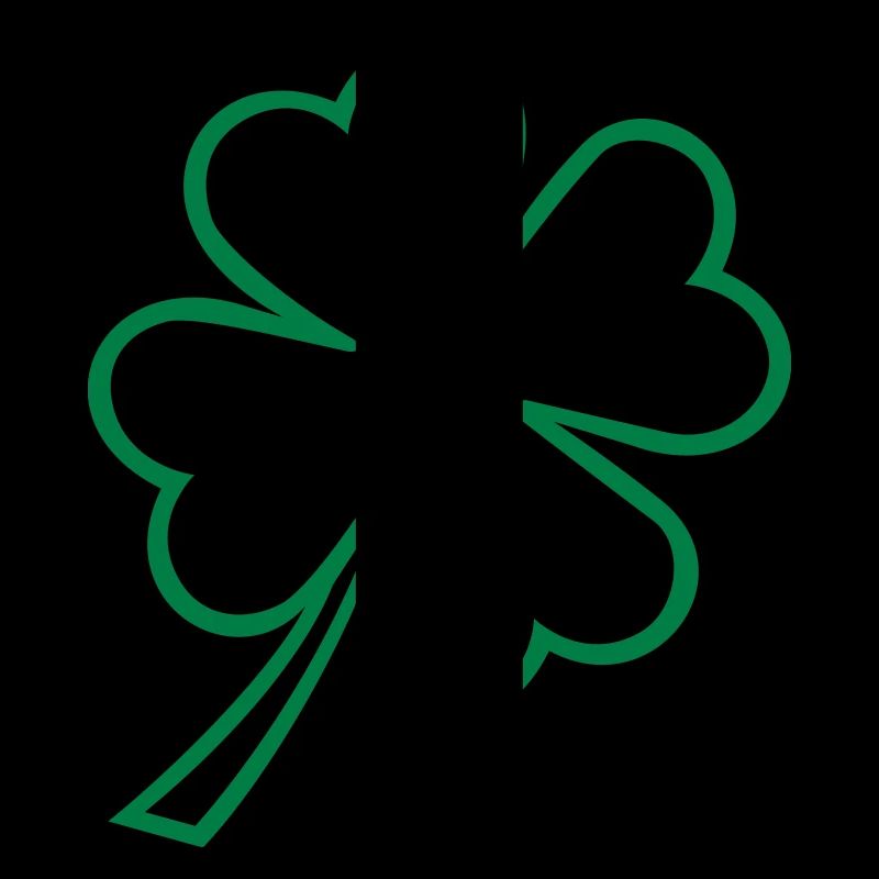 lucky clover st patrick