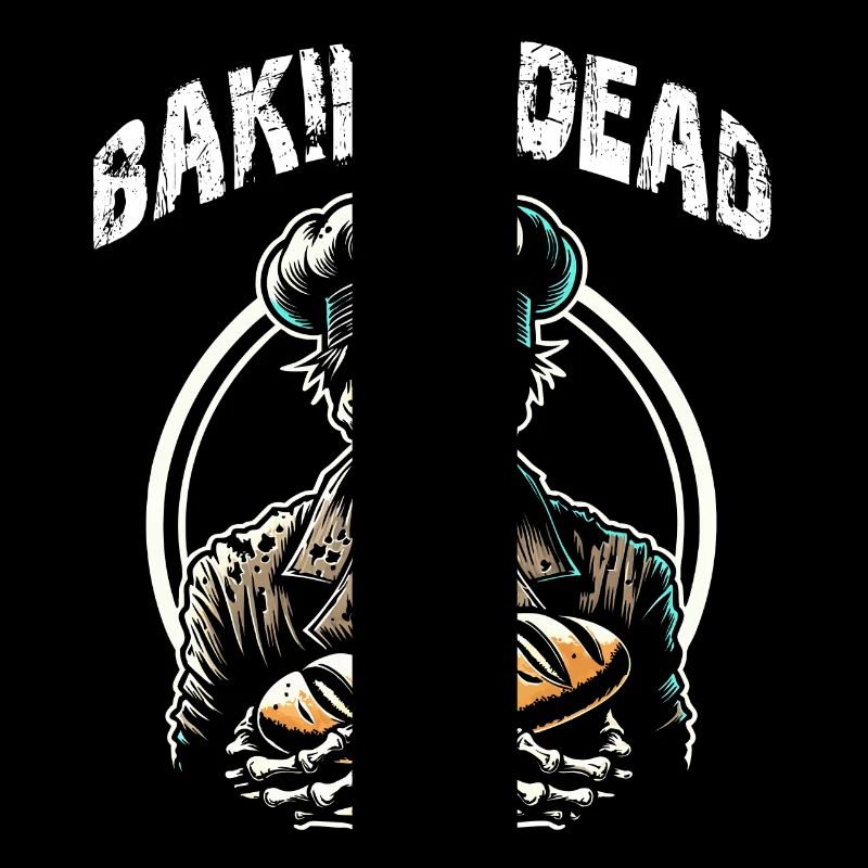 Baking Dead Zombie Bäcker gruseliger Bäcker