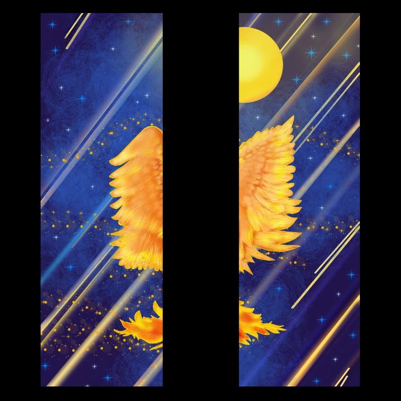 Cosmic Glowing Firebird: Cyber-Semurg