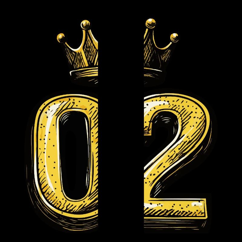 2 Zahl Krone