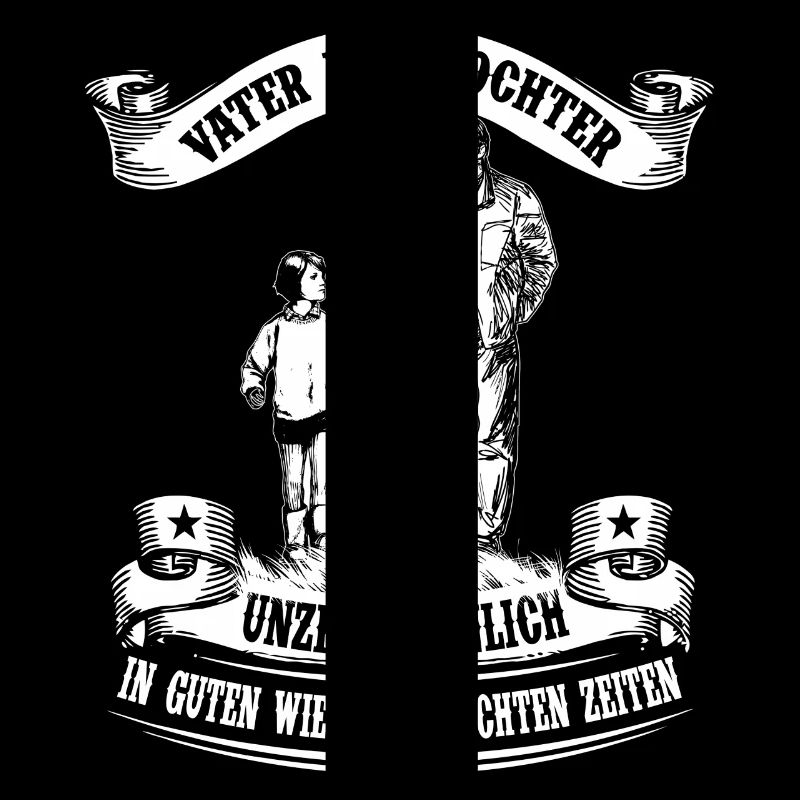 Father and daughter - inseparable