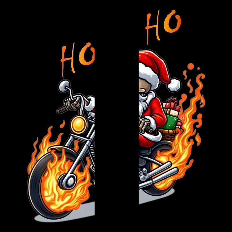 Evil Skeleton Santa