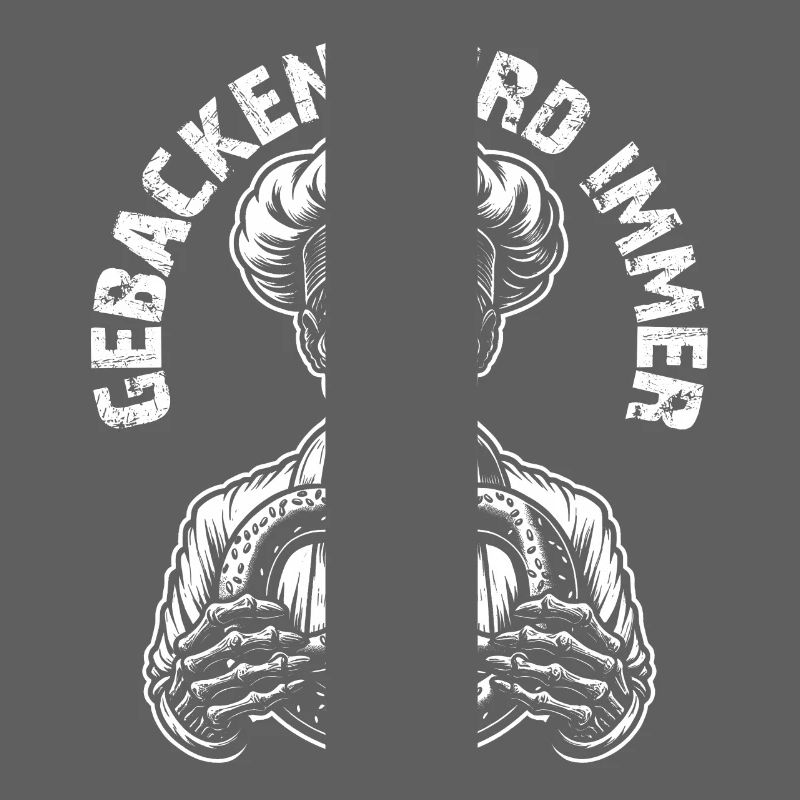 Zombie als Bäcker - gebacken wird immer