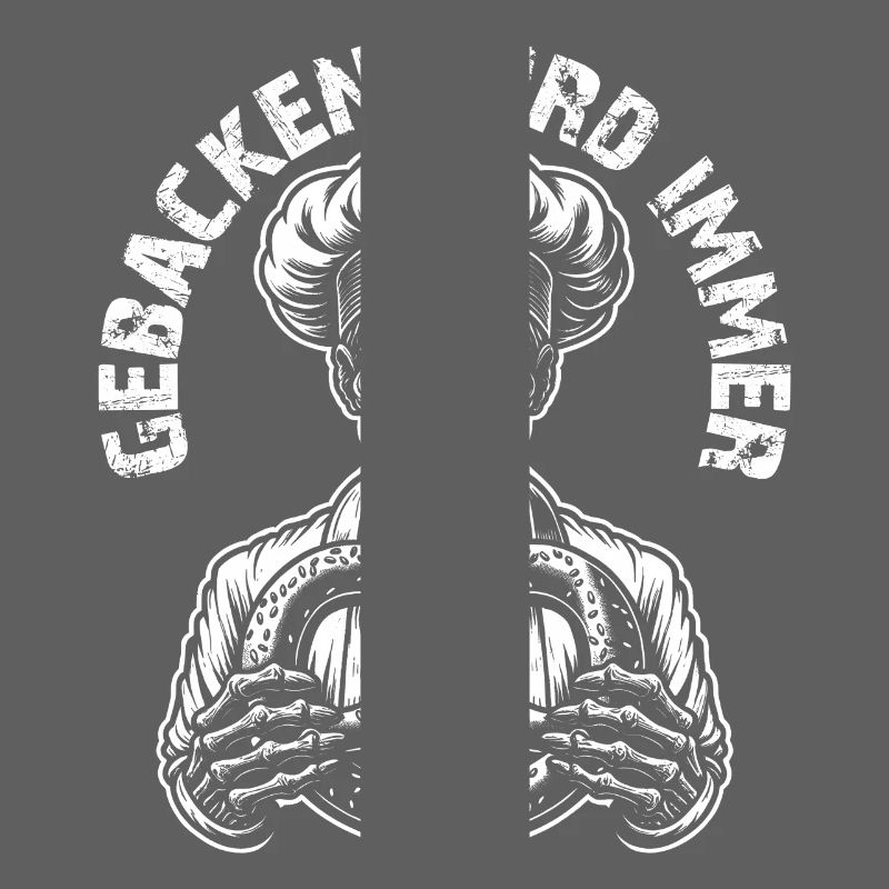 Zombie als Bäcker - gebacken wird immer