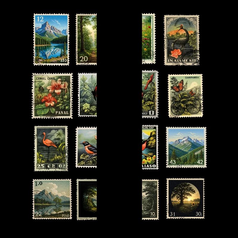Postage stamps help nature