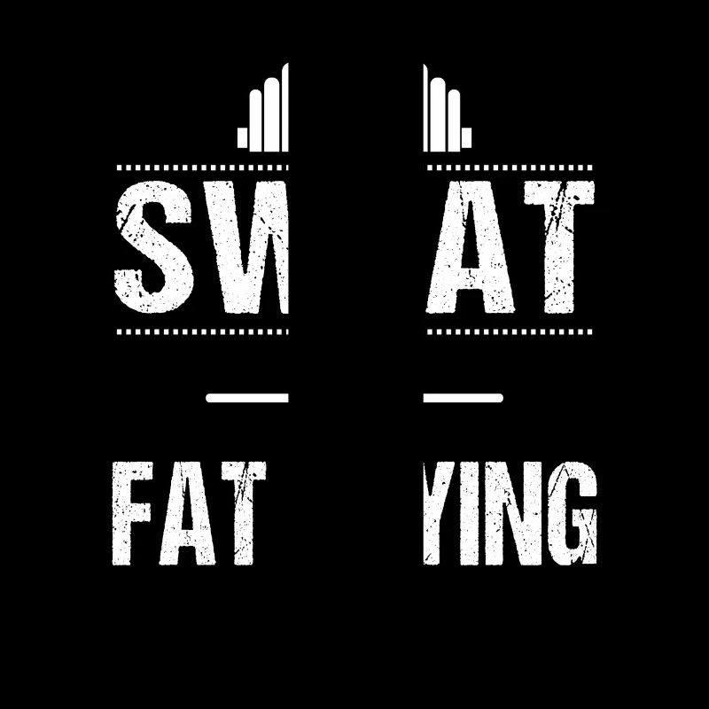 Sweat is fat crying