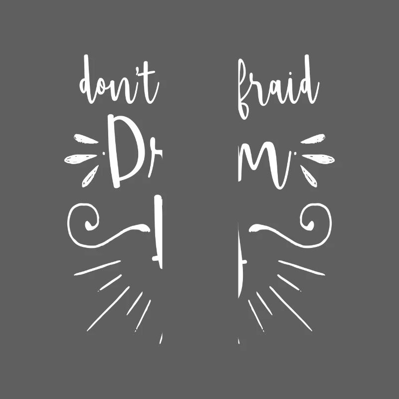 Don't be afraid dream big - motivation gift