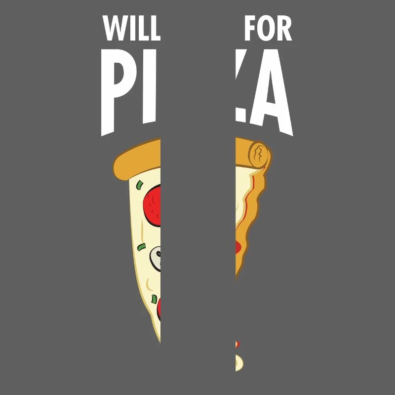 Will Code For Pizza - Funny Programmer Slogan