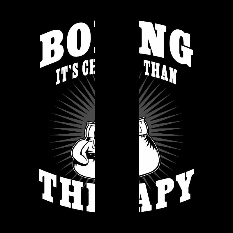 Boxing it's cheaper than Therapy