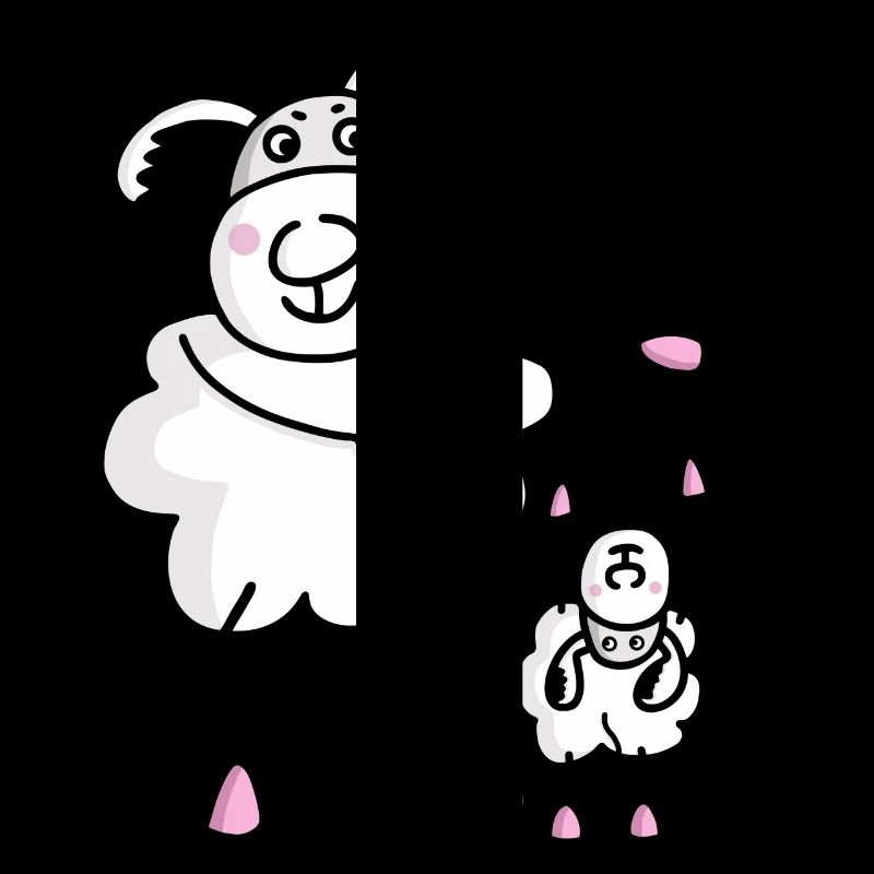 Sheep with lambs