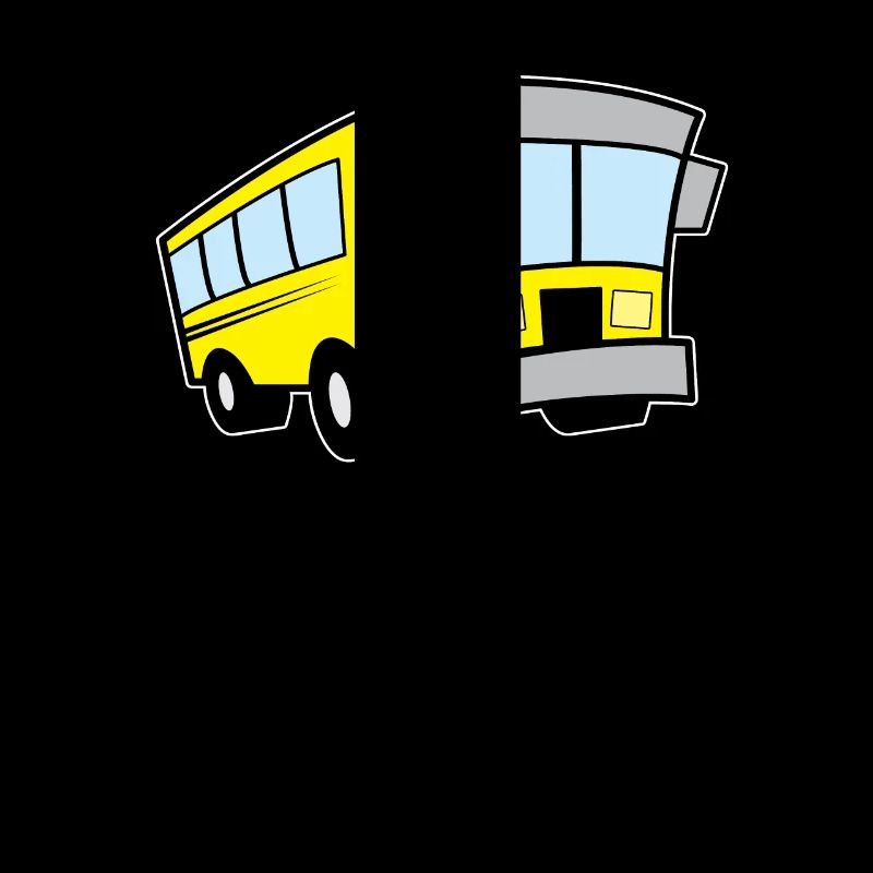 Chauffeur de bus jaune