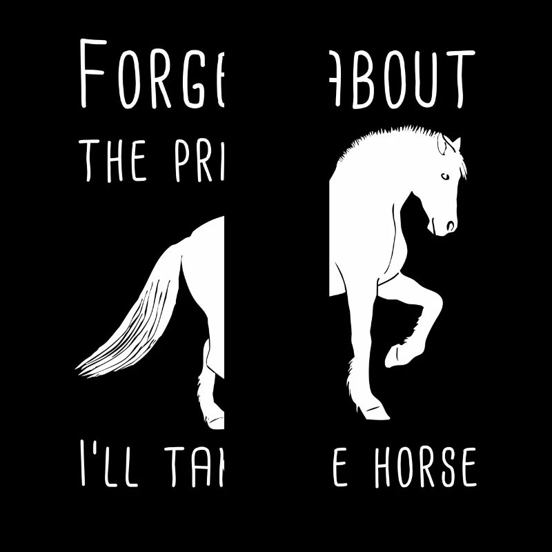 J'aime mon cadeau de cheval / conception