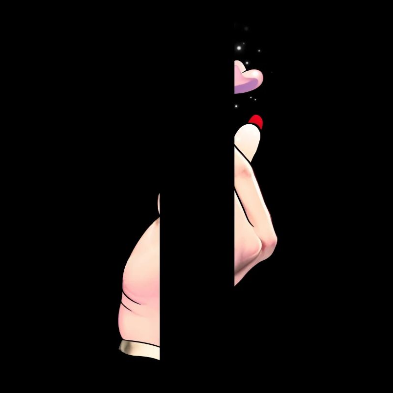 Finger Heart K Pop coréenne