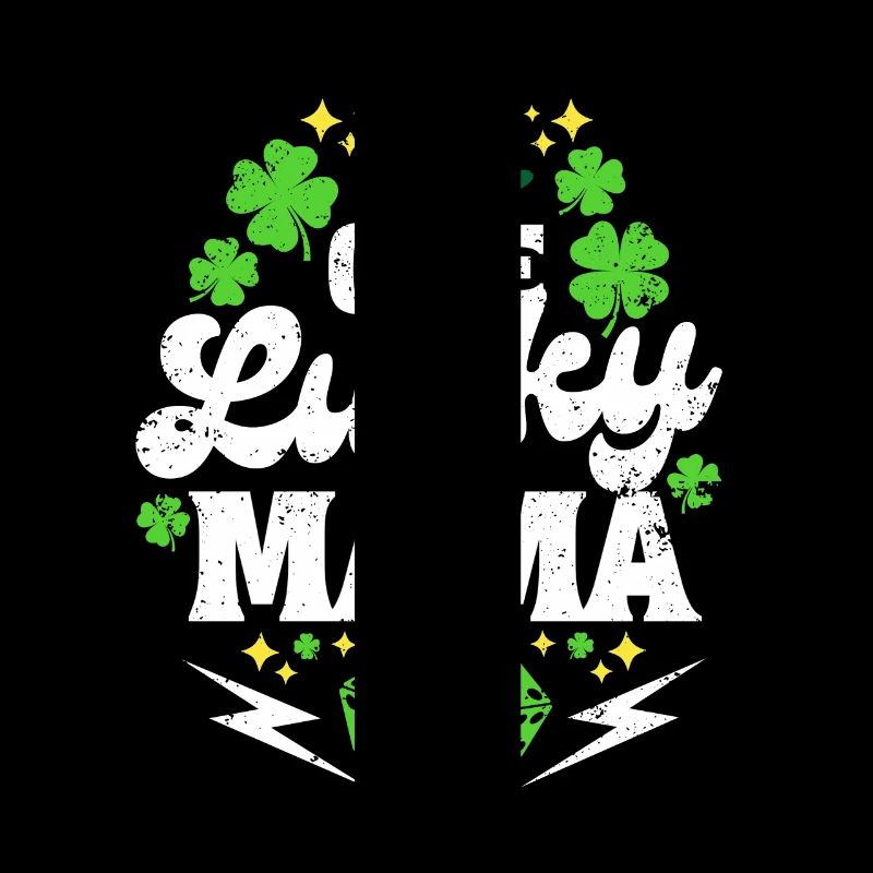 Saint Patrick Eine glückliche Mama