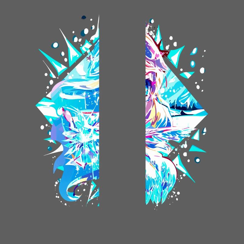 Anime Schneekönigin Eisprinzessin