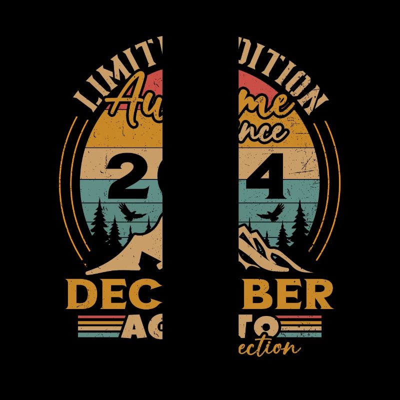 Dezember 2014 Vintage Retro Geburtstagsgeschenk