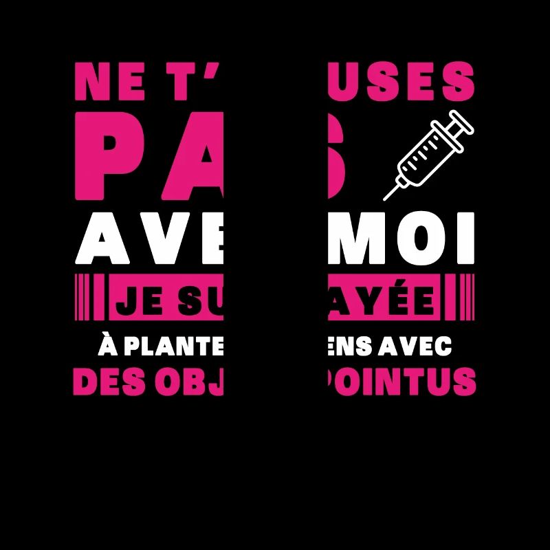 Infirmière Humour Idée de cadeau Prise de sang