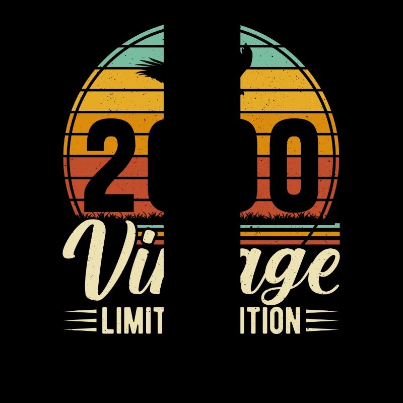 2000 Anniversaire Né en 2000 vintage Rétro. Editio
