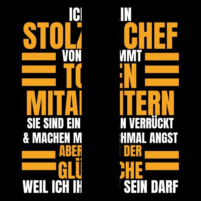 Ich Bin Ein Stolzer Chef Geburtstag Geschenk
